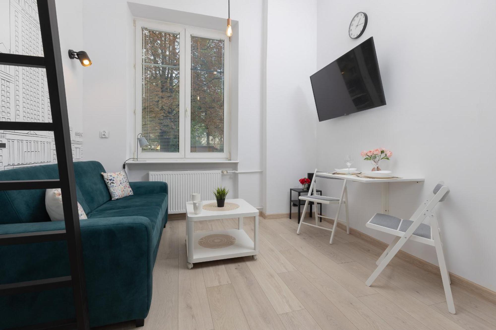 Aleja Wyzwolenia Studio with Mezzanine Warsaw Downtown by Noclegi Renters Kültér fotó